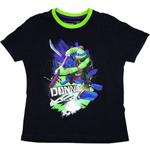 Ninja Turtles - Donnie T-Shirt - Maat 116/122 (Zwart)