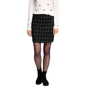 ESPRIT dames A-lijn rok met mooi patroon, mini