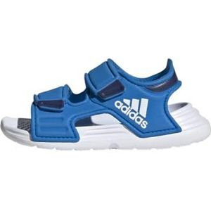 adidas Uniseks Altaswim Slide Sandaal voor kinderen, Blue Rush Ftwr Wit Donkerblauw, 22 EU