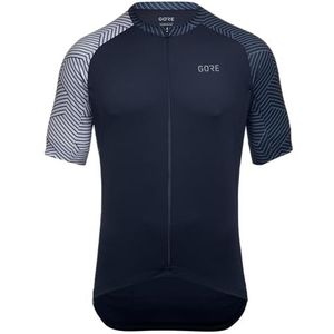 GORE WEAR - C5 - Fietstrui - Blauw/Wit - Vochtafvoerend en Ademend
