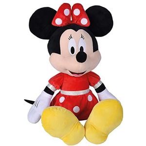 Disney - Minnie Mouse, rode jurk, 60 cm, vanaf 0 maanden, knuffel, babygeschenk