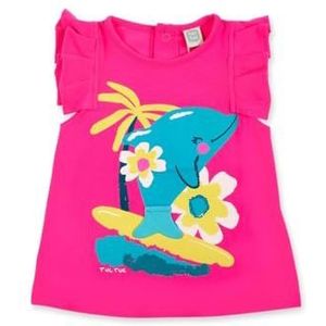 Tuc Tuc Mouwloos T-shirt voor baby's en peuters, Fuchsia, 18 maanden
