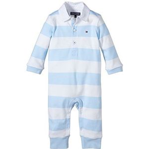 Tommy Hilfiger Baby - jongens-speler RUGBY BABYBOY COVERALL L/S, gestreept