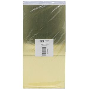K&S Percisie Metalen 16407 Messing Sheet Metalen Rack, 0.032"" Dikte x 6"" Breedte x 12"" Lengte, 20 gauge, 3 pc, Gemaakt in USA