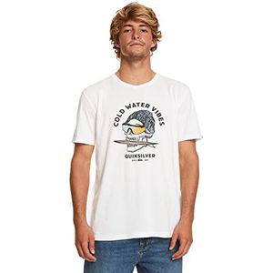 Quiksilver Basic Tee Heren Wit S