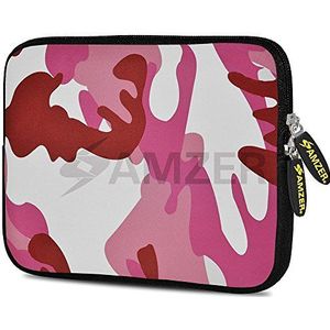 Amzer Roze Army Design Neopreen Zachte Mouw voor maximaal 7,75 inch Tablet