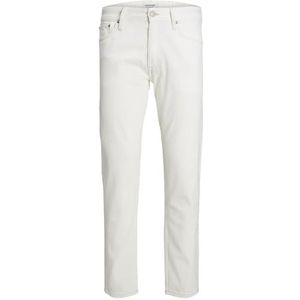 JACK & JONES Heren Relaxed Fit Jeans JJICHRIS JJORIGINAL CJ 520 PCW SN Relaxed Fit Jeans, ecru, 32W / 32L
