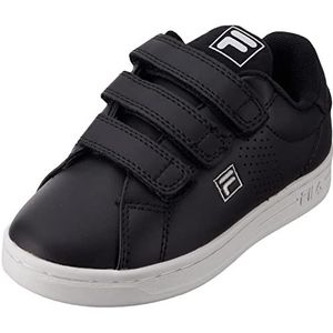 FILA Crosscourt 2 Nt Velcro Kids Sneakers voor kinderen, uniseks, zwart, 33 EU