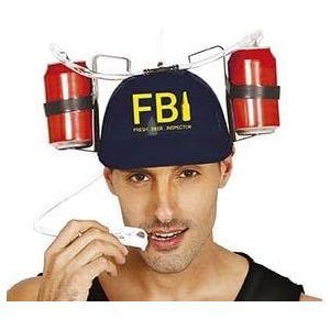 FIESTAS GUIRCA Zwarte kam met veren