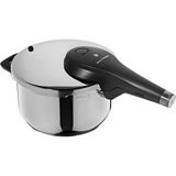 WMF Snelkookpan 4,5l Snelkookpan Perfect Premium Inductie Roestvrij Staal 18/10, Pan + steelpan, Zilver