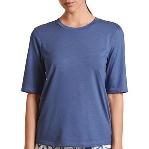 CALIDA Dames Favourites Coast T-shirt, Marineblauw, 32/34 NL