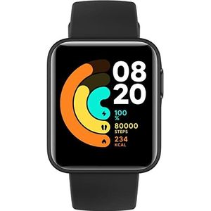 Xiaomi Mi Watch Lite GPS-smartwatch, hartslagmeter, 11 trainingsmodellen, zwart