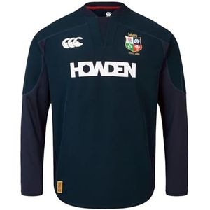 Canterbury Heren British and Irish Lions Drill T-shirt, Dark Sapphire, X-Large