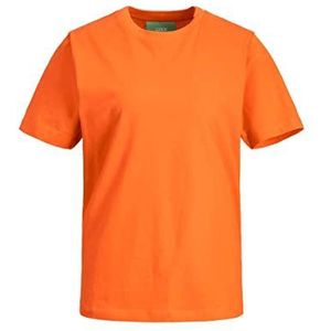 JACK & JONES Dames JXANNA SS REG Every Small Tee Noos T-shirt, Puffins Bill/Print: PUREED Pumpkin JJXX logo, S