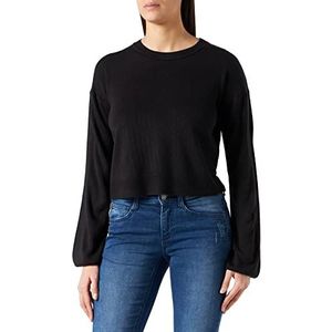 Noisy may Dames Nmhill S/S Short Dress Curve S Jurk, zwart, 46