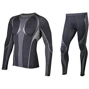 Delta plus indumentaria tecnica - ondergoed set polyamide/Coolmax elastaan maat S zwart