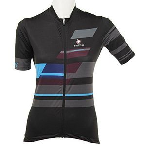 Nalini 02387601100C000.10 DOLOMITI Lady Jersey Dames T-Shirt Zwart M, Zwart/Zwart, M