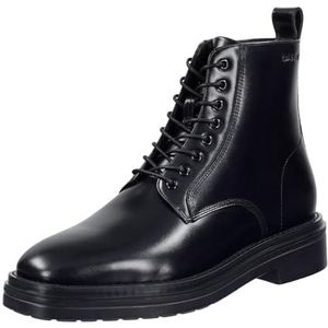 GANT - Boggar - Veterboots - Zwart - Leer