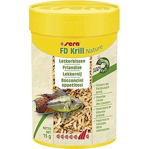 sera 01570 FD Krill 100 ml – lekkernijen voor de verhoogde vruchtbaarheid, door een bijzonder zeer uitgebreid productieproces vrij van parasieten en ziekteverwekkers