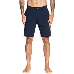 Quiksilver Union Amphibian Hybrid 20 Inch Outseam Short - Casual shorts voor heren, marine blazer, 38