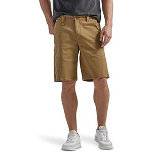 Lee Men's Legendary Workwear Carpenter Short, Dark Khaki, 38