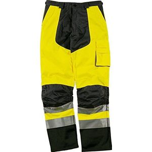 Delta Plus werkkleding - broek 60/40 polyester katoen 270 g geel maat XXL