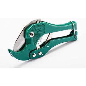 SATA ST97304ST PVC buissnijder 3-42 mm met warmtebehandeld roestvrijstalen lemmet, groen/zilver