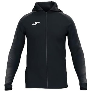 Joma - Dames Sweatshirt - Elite XI - Capuchon, Antraciet zwart, XS