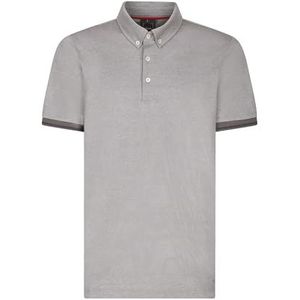 Geox Heren M Polo SMKD Pearl/Brill WHT_M, Smkd Pearl/Brill Wht, M