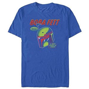 Star Wars Book of Boba Fett - Rainboba Unisex Crew neck T-Shirt Bright blue L