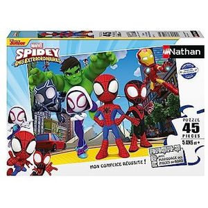Nathan - Spiderman puzzel voor kinderen, 86197