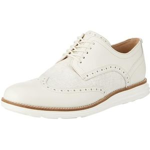 Cole Haan Heren C37258 Oxford, Cornwall Blauw Nubuck Ivoor, 40 EU