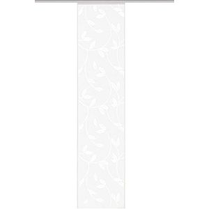 Home Fashion Schuifwand, stof, wit, 245 x 60 cm