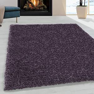 Shaggy Hoogpolig tapijt Uni Woonkamer Langpolig tapijt