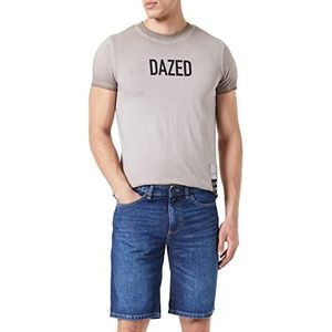 camel active Denim shorts voor heren van puur katoen, blauw, 30