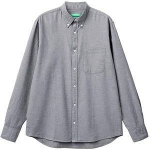 United Colors of Benetton Overhem, Grijs, 3XL