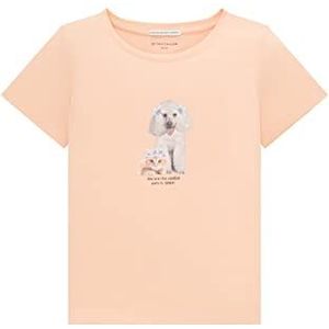TOM TAILOR Meisjes T-shirt 1037128, 31080 - Sunny Apricot, 104-110