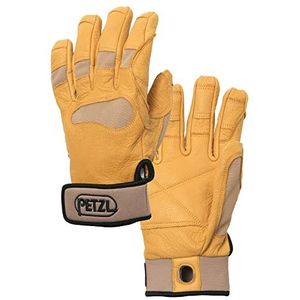 Petzl, Cordex Plus, Handschoenen Voor Verzekeringen En Dubbel, Lichtbruin, L, Unisex Volwassen