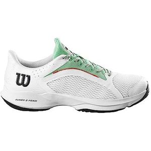 Wilson Hurakn 2.0, dames peddelschoenen, wit/Biscay-groen, 36.5 EU