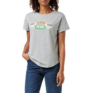 Friends Damen Zentraler Vorteil T-Shirt, Grijs (Sports Grey Spo), 38