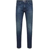 SELECTED HOMME Heren Slim Fit Jeans 175 Faded Blue Wash, Blue Denim 1, 34W x 32L