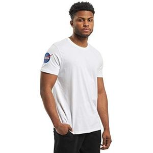 Alpha Industries NASA T Shirt voor Mannen White