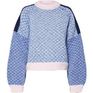 PIECES - PCREMIX LS HIGH NECK KNIT BC - Gebreide Pullover - Dames