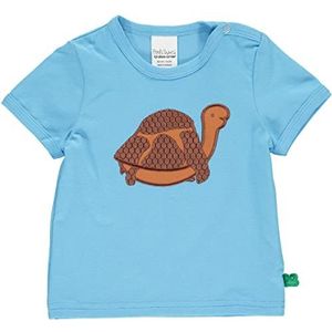 Fred's World by Green Cotton Turtle S/S T Baby T-shirt Unisex Baby, haas, blauw, 80