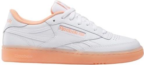 Reebok CLUB C REVENGE dames Sneaker,White Sunkissedorange,35 EU