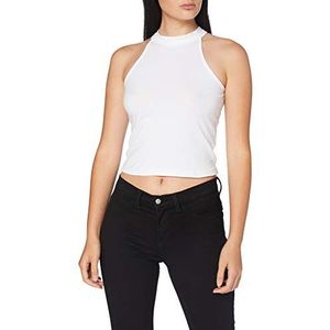 Build Your Brand T-shirt voor dames, wit, L