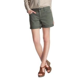 ESPRIT Dames Jeans Short Normale tailleband, D21086, groen (Sage 319), 32 NL