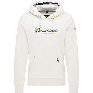bridgeport Heren hoodie 36613759-BR02, wolwit melange, S, wolwit, gemêleerd, S