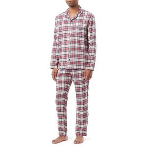 United Colors of Benetton Pig (Jacke+Pant) 42NT4P006 Pyjama-set, Tartan Red 921, M Heren, Tartan Rood 921, M