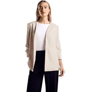 STREET ONE Open blazer, Smooth Sand Beige, 44
